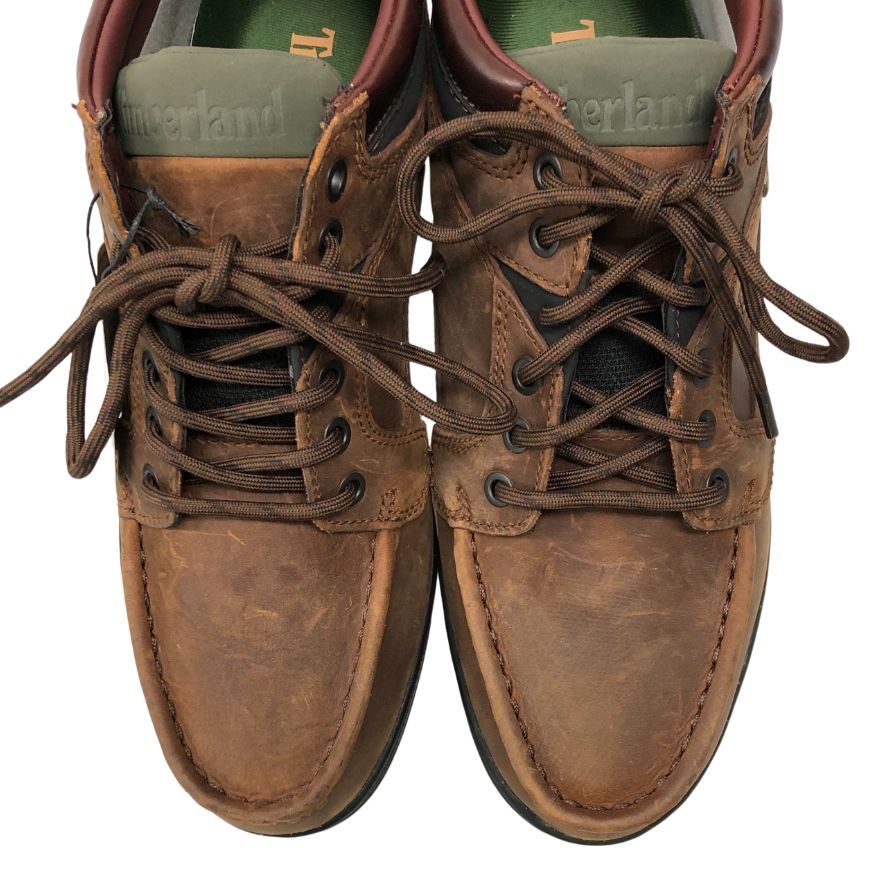 ティンバーランド スニーカー TB37042-214 モックトゥ ゴアテックス ブラウン サイズ27 メンズ Timberland 約27.0cm【AFD13】
