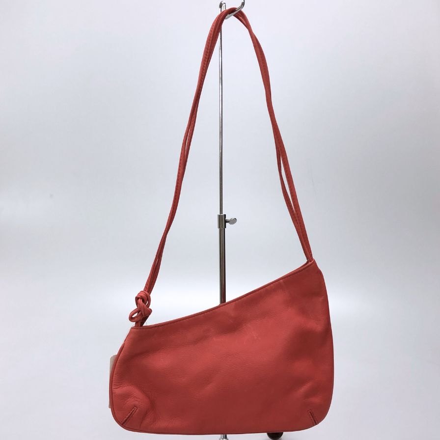 マックスマーラ ショルダーバッグ 本革 レザー ポーチ 鞄 ピンク レディース Max Mara【AFE6】