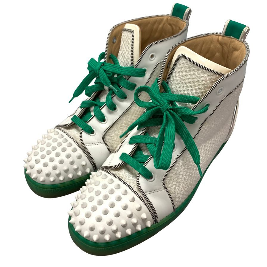 ルブタン　37.5 クリスチャン ルブタン スニーカー FUN LOU SPIKES FLAT サイズ