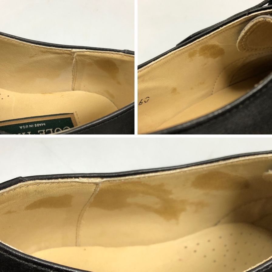 コールハーン レザーシューズ ストレートチップ メンズ ブラック サイズ10 COLE HAAN 約28.0cm【AFC47】
