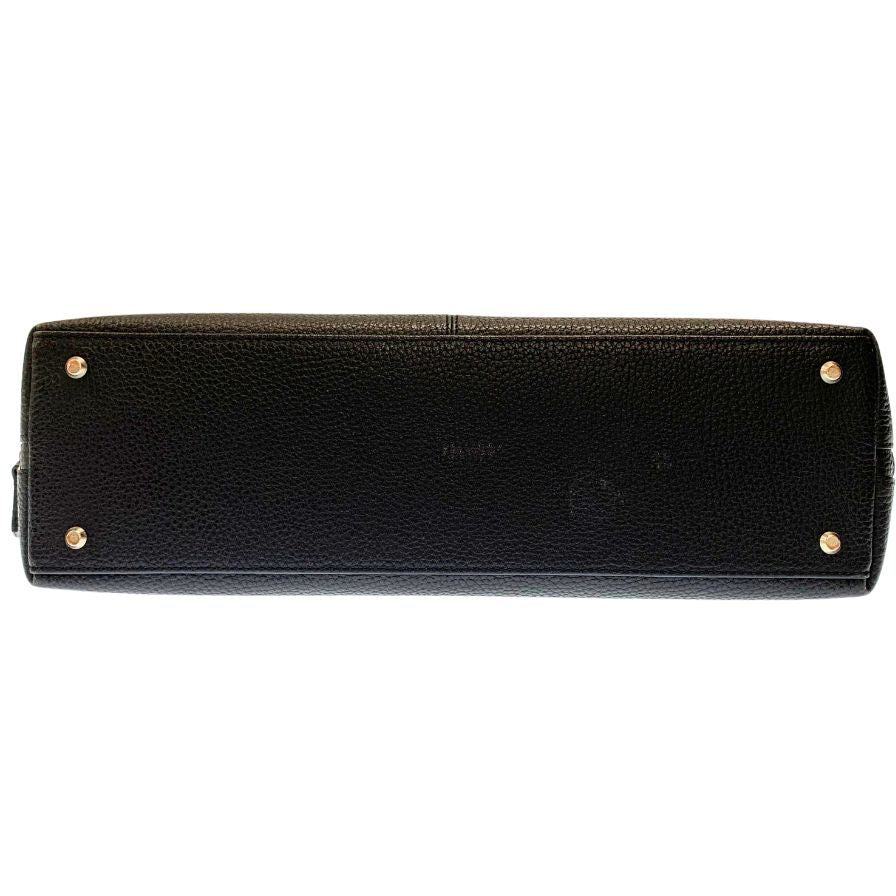 中古◆ユナイテッドアローズ トートバッグ レザー ブラック メンズ UNITED ARROWS【AFE5】