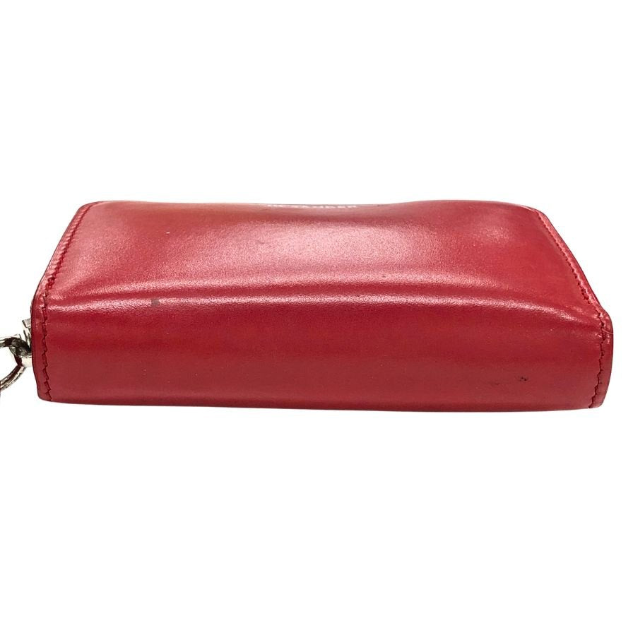 ジルサンダー レザーコインケース レッド JIL SANDER