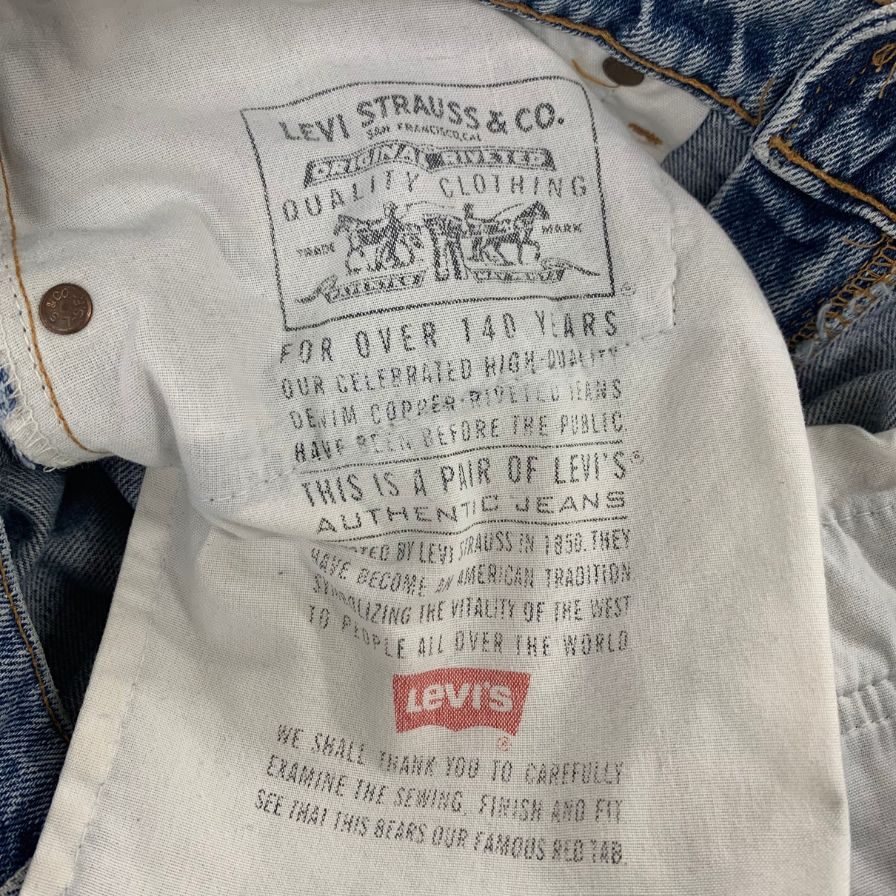 リーバイス デニム 501 90年代 USA製 ボタン裏527 インディゴ メンズ サイズ W32 L32 LEVI’S 【AFB48】