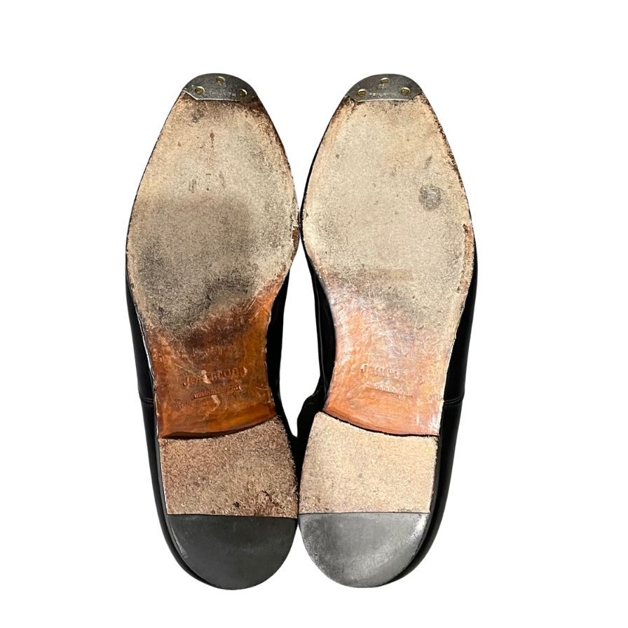 ジョンロブ レザーシューズ ストレートチップ シティ2 7000ラスト カーフ メンズ ブラック サイズUK8D JOHN LOBB CITY2 ビジネスシューズ 約27.0cm【LA】【中古】