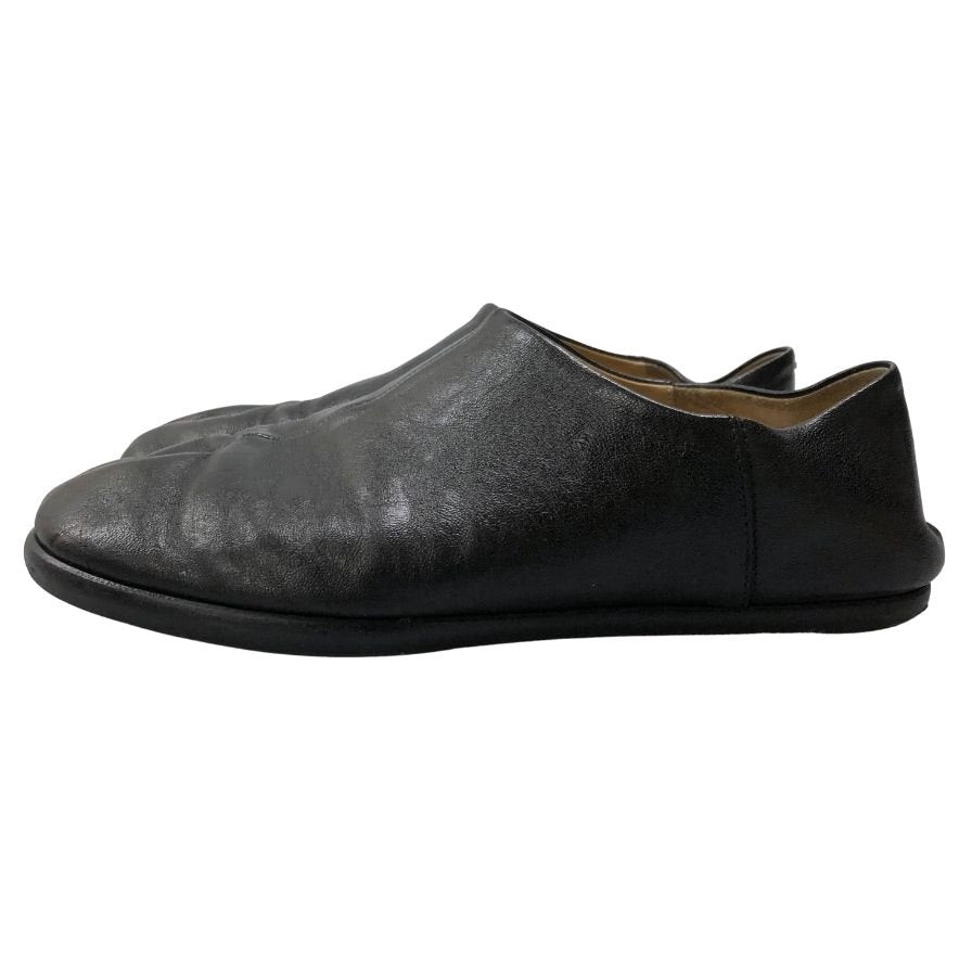 メゾン マルジェラ タビ バブーシュ シューズ ブラック ブラック サイズ40 S57WR0051メンズ Maison Margiela TABI BABOUCHE ビジネスシューズ 約25.0cm【LA】【中古】