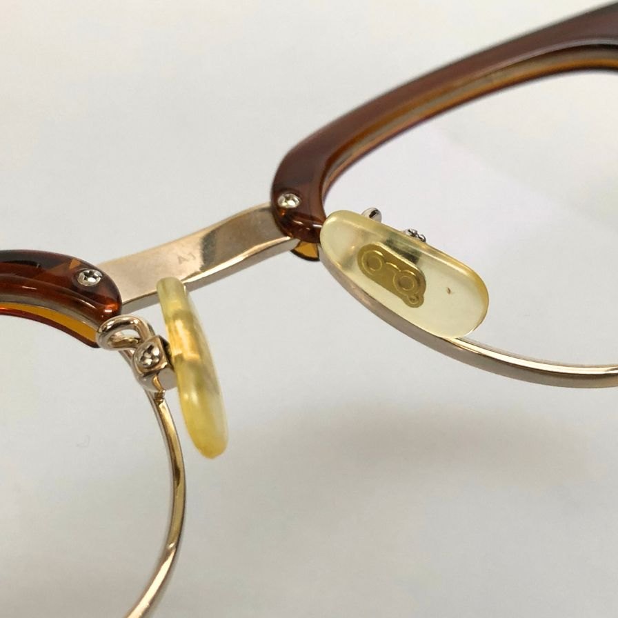 白山眼鏡店 リンディアーム A1 べっ甲 ブラウン メガネフレーム LINDY-ARM【AFI10】