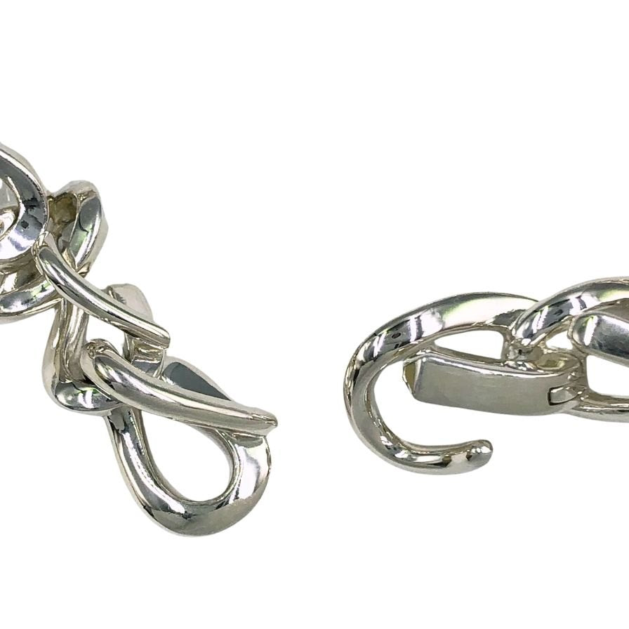 ティファニー ブレスレット フォージ チェーンリンク ミディアムリンク 21コマ メンズ Ag925 シルバー サイズM TIFFANY&Co FORGE MEDIUM LINK