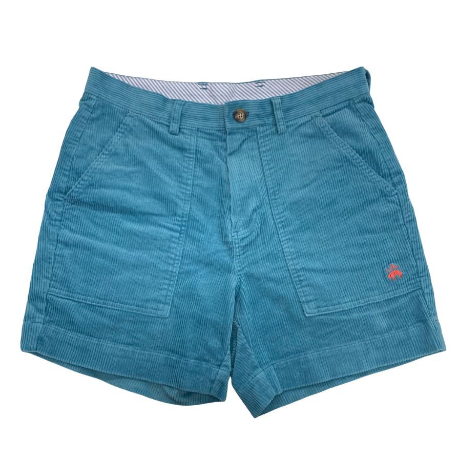 ブルックスブラザーズ ハーフパンツ ショートパンツ コーデュロイ メンズ W32 ライトブルー BROOKS BROTHERS 【AFB36】