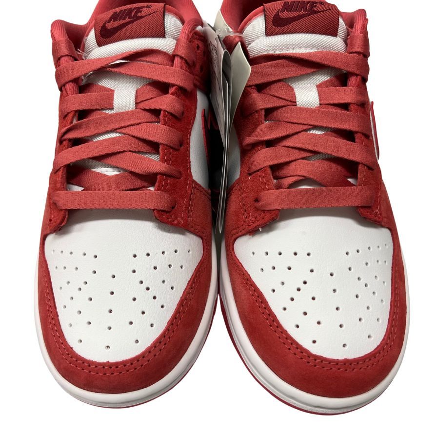 新品同様◆ナイキ スニーカー ダンク ロー バレンタインデー 2024 FQ7056-100 ピンク レディース サイズ23 NIKE DUNK LOW VDAY【AFD6】