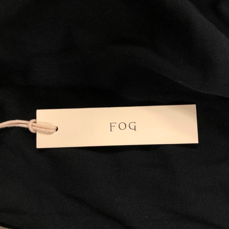 新品同様◆フィアオブゴッド エッセンシャルズ ハーフジップ パーカー メンズ サイズS ブラック Fear of God ESSENTIALS 【AFB23】