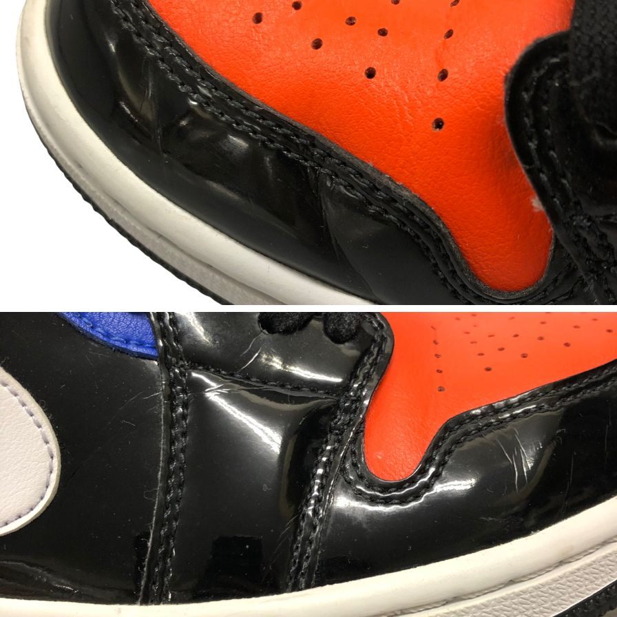 ナイキ スニーカー エアジョーダン1 ミッド マルチカラー サイズ26.5 NIKE AIR JORDAN 約26.5cm【AFD7】