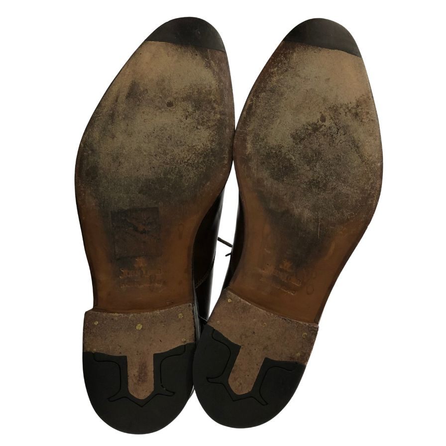 ジョンロブ レザーシューズ ラングトン メンズ サイズUK6 ブラウン John Lobb ビジネスシューズ 約24.5cm【LA】【中古】