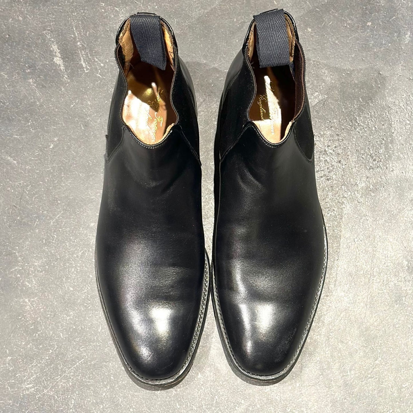 ロイドフットウェア サイドゴアブーツ M7242 ブラック サイズUK8 Lloyd Footwear ブーツ 約26.5cm【LA】【中古】