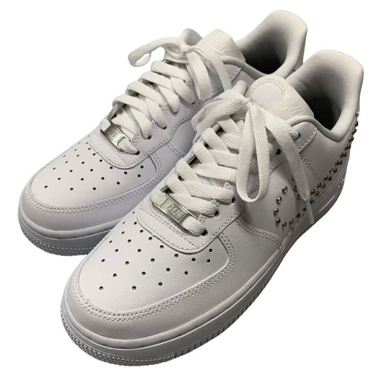 ナイキ エアフォース1 ロウ 07 FQ8887-100 シルバースタッズ ホワイト レディース サイズ23cm Nike Air Force 1 Low 07 White Chrome 約23.0cm【AFD14】