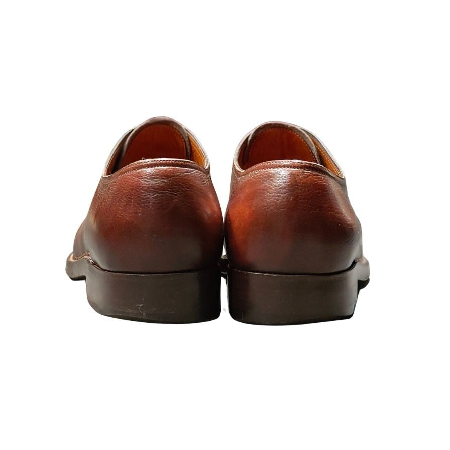 ジョンロブ レザーシューズ ドデーロ Uチップ イタリアボノーラ製 8695ラスト Sスタンプ ブラウン サイズUK6E JOHN LOBB ビジネスシューズ 約25.0cm【LA】【中古】