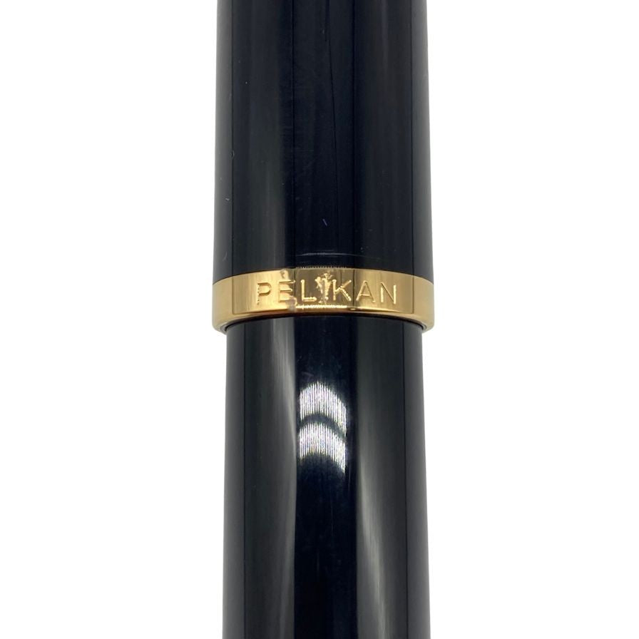 ペリカン 万年筆 クラシック M200 F字 ブラック ゴールド PELIKAN【AFI3】