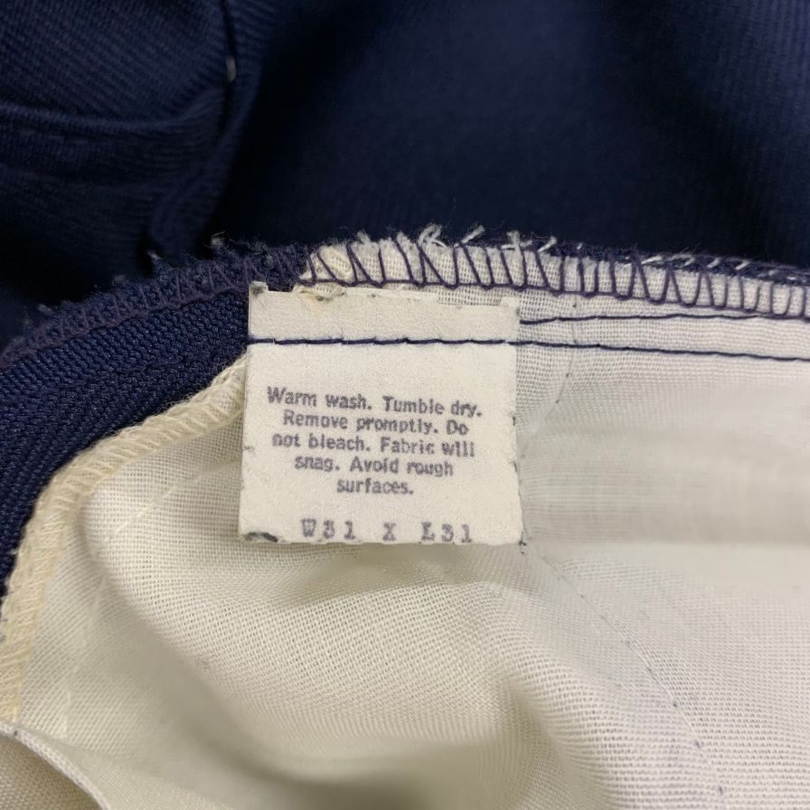 リーバイス フレアパンツ スタープレスト ブーツカット スリット 黒金タブ ネイビー W31 L31 LEVI’S 【AFB15】