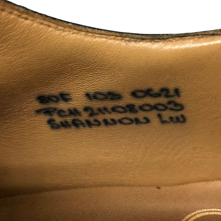 チャーチ レザーシューズ シャノン 5都市 103ラスト メンズ ブラック サイズUK8F Church's SHANNON ビジネスシューズ 約26.5cm【LA】【中古】