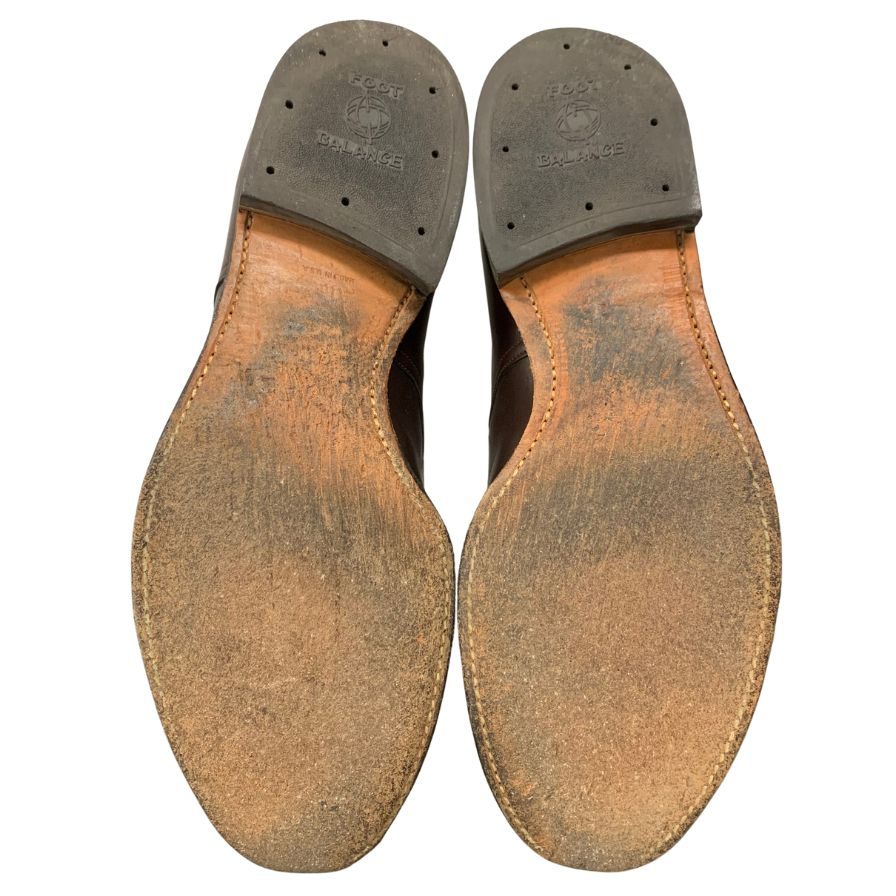 オールデン レザーシューズ 54441 Vチップ カーフ サイズ10.5 ブラウン メンズ ALDEN ビジネスシューズ 約29.0cm【LA】【中古】