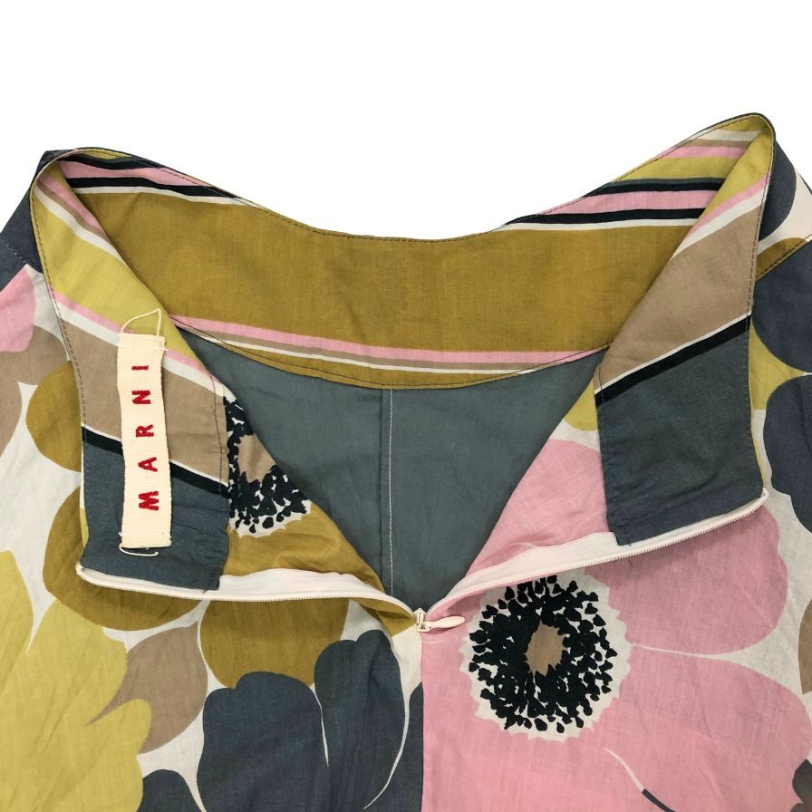 マルニ フラワープリント スカート サイズ40 レディース 花柄 MARNI MADE IN ITALY【AFB40】