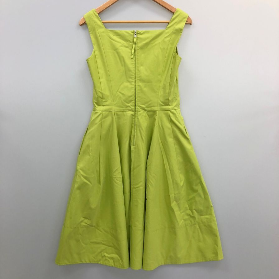 美品◆フォクシー ニューヨーク サマーデイジーワンピース 40サイズ ピスタチオ 25927-STKAZ63 FOXEY NEWYORK 【AFB8】