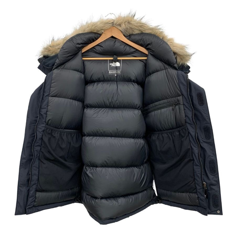 美品◆ザ ノースフェイス ダウンジャケット サザン クロス パーカ メンズ ND92220 サイズM ブラック THE NORTH FACE 【AFA5】