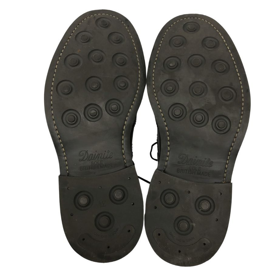 トリッカーズ レザーシューズ カントリーブーツ ストウ 5634 レザー ブラック サイズUK9 メンズ Tricker´s STOW ビジネスシューズ 約27.0cm【LA】【中古】