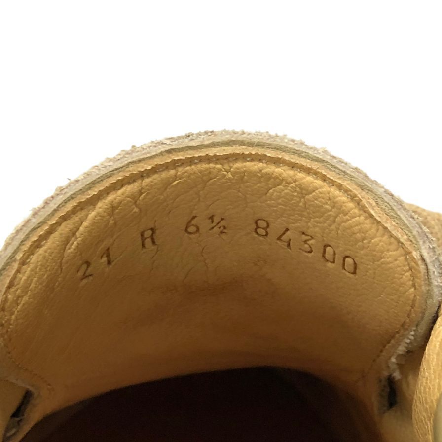 パラブーツ デッキシューズ シメイ スエード ベージュ サイズUK6.5 メンズ Paraboot CHIMEY 約25.0cm【LA】【中古】