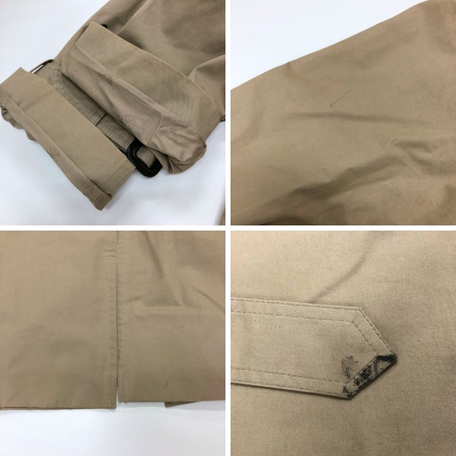 中古◆セリーヌ バイエディスリマン トレンチコート ベージュ レディース サイズ36 CELINE by HediSlimane 【AFA11】
