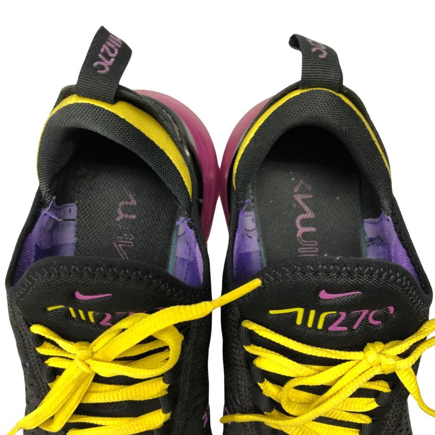 ナイキ エアマックス 270 AH8050 006 26.5cm ブラック/ハイパーマジェンタ NIKE AIRMAX 約26.5cm【AFC47】
