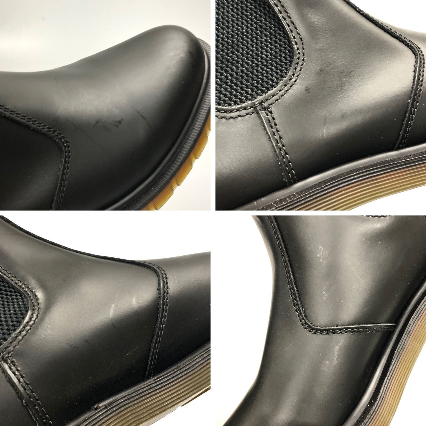 ドクターマーチン 2976 チェルシー サイドゴア ブーツ メンズ サイズ US 9 ブラック Dr.Martens 約27.0cm【AFC3】