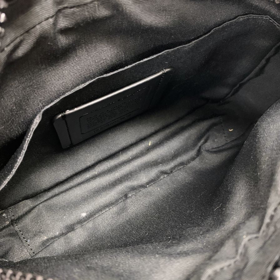 コーチ×ガンユー ショルダーバッグ 2526 レザー ジップ ユニセックス ブラウン COACH guang yu【AFE6】