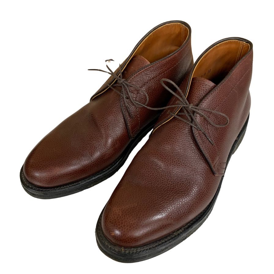 オールデン 1447 チャッカ グレインカーフ クレープソール サイズ9.5D ALDEN ブーツ 約27.5cm【LA】【中古】