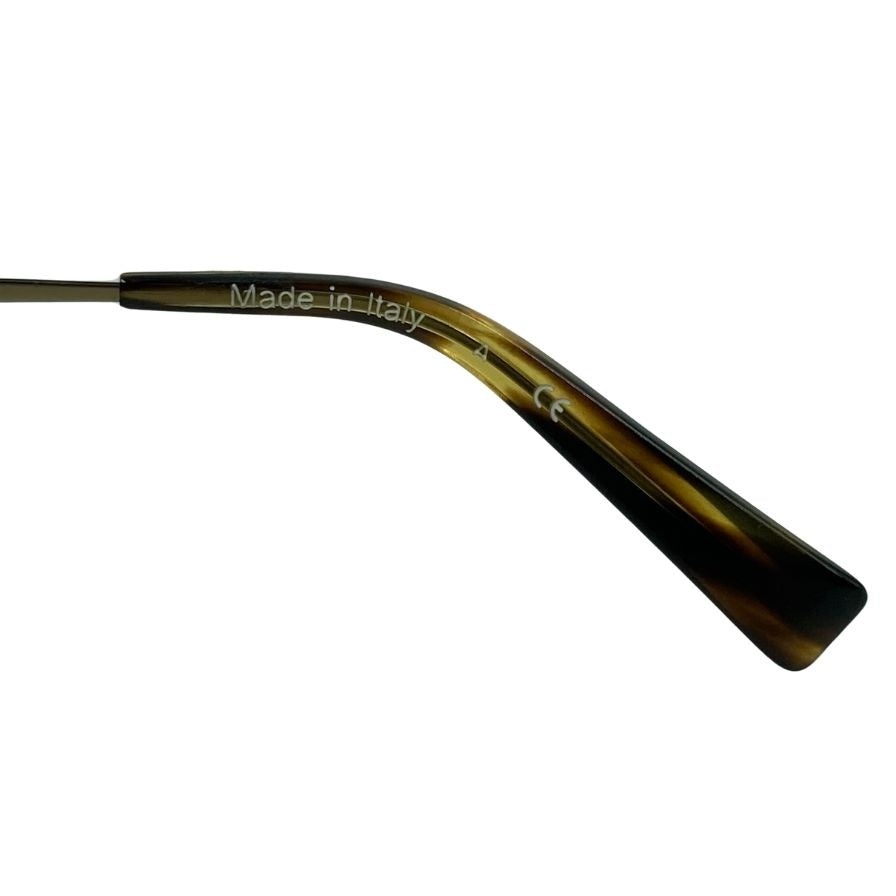 アランミクリ × オリバーピープルズ サングラス 0A04004 ティアドロップ 総柄 ブラウン系 メンズ alain mikli × oliver peoples【AFI2】