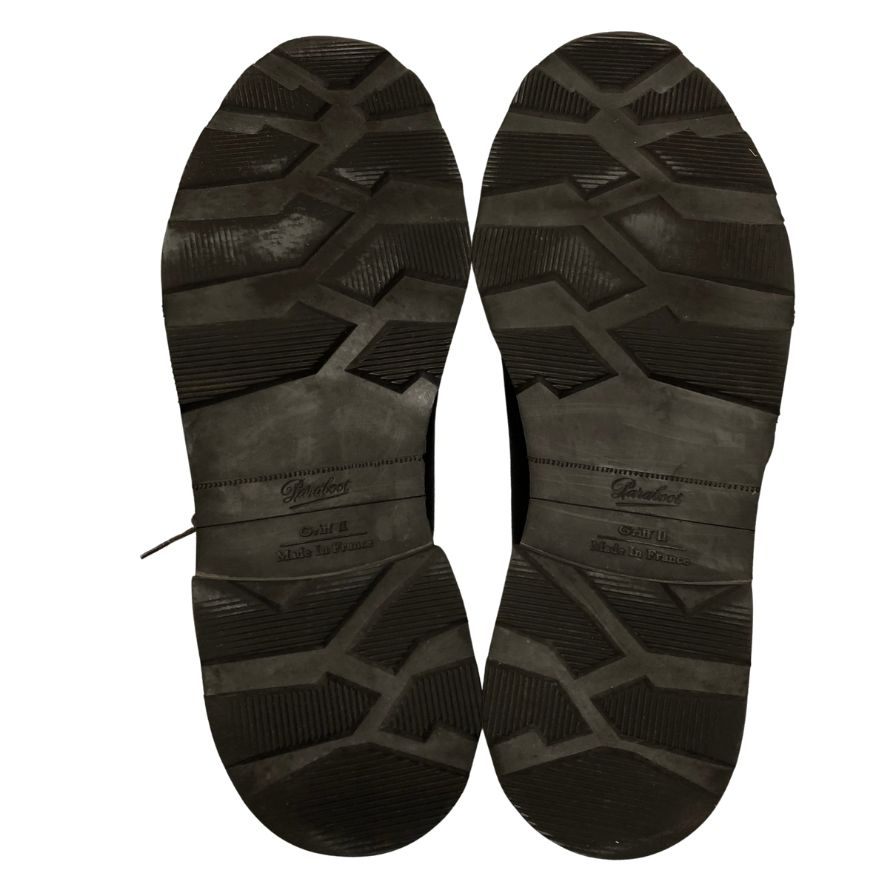 パラブーツ レザーシューズ Uチップ アヴィニョン グレインレザー サイズ7 ブラウン メンズ Paraboot ビジネスシューズ 約26.0cm【LA】【中古】