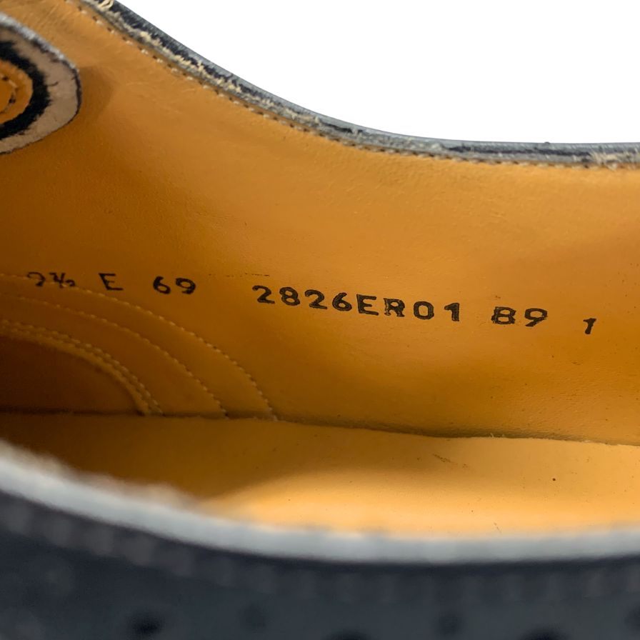 ロイドフットウェア レザーシューズ 2826ER01 ウイングチップ ブラック メンズ サイズ 9.5 Lloyd Footwear 約28.0cm【AFD1】