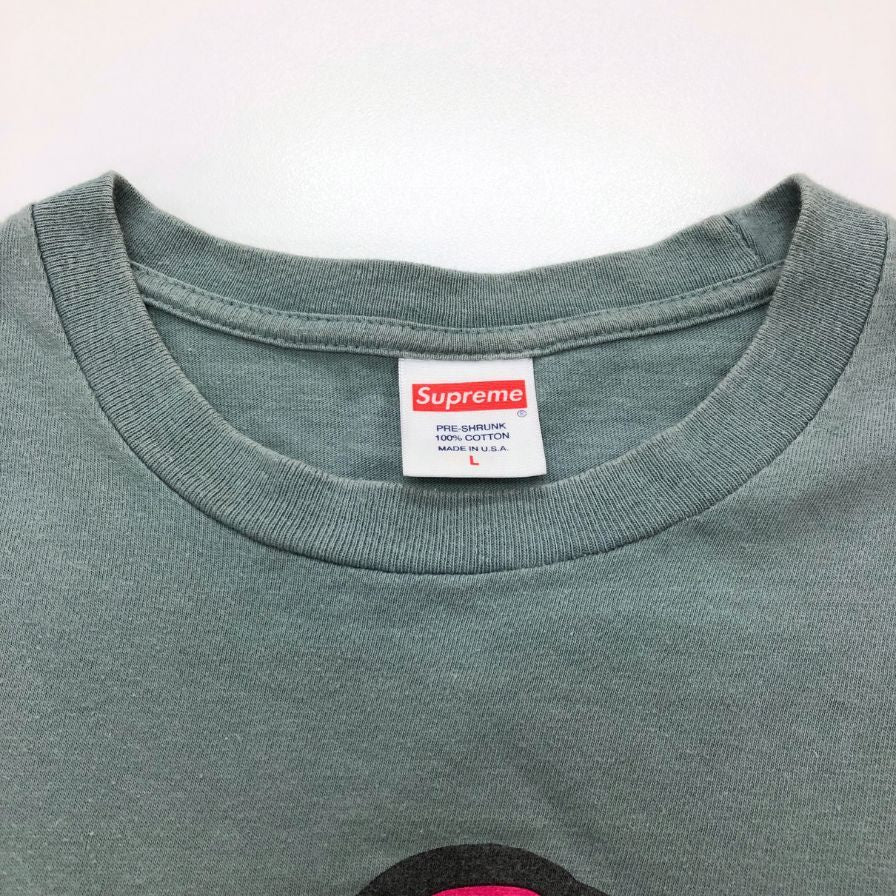美品◆シュプリーム Tシャツ スージーガール コットン メンズ サイズL カーキ Supreme 【AFB8】