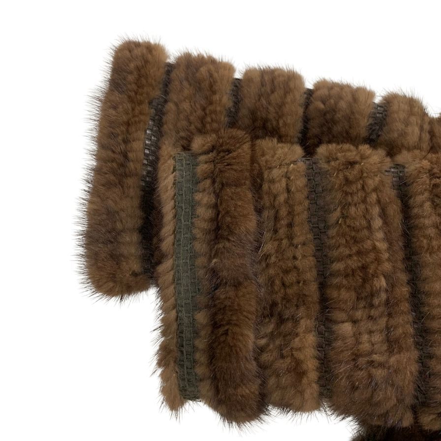 極美品◆クラス ロベルトカヴァリ レディース 素材不明ファー コート サイズM ブラウン CLASS roberto cavalli 【AFA11】
