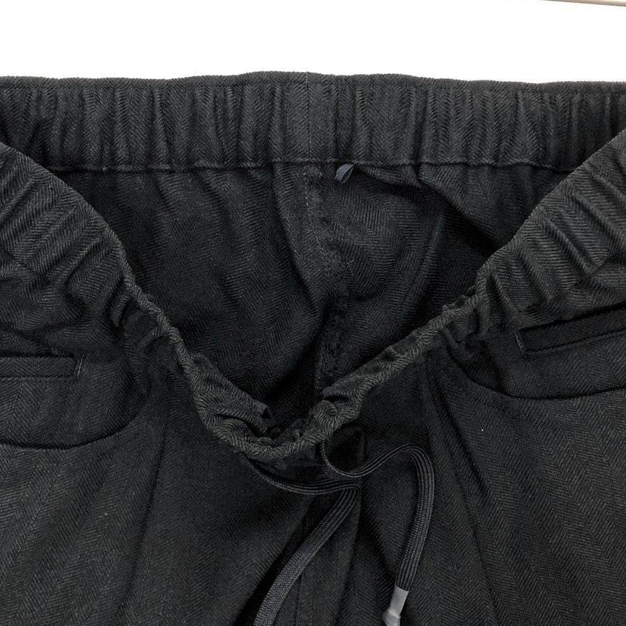 ストライプフォークリエイティブ ワイド テーパード パンツ ウール SFCFW23P03 メンズ サイズXL ブラック S.F.C 【AFB14】