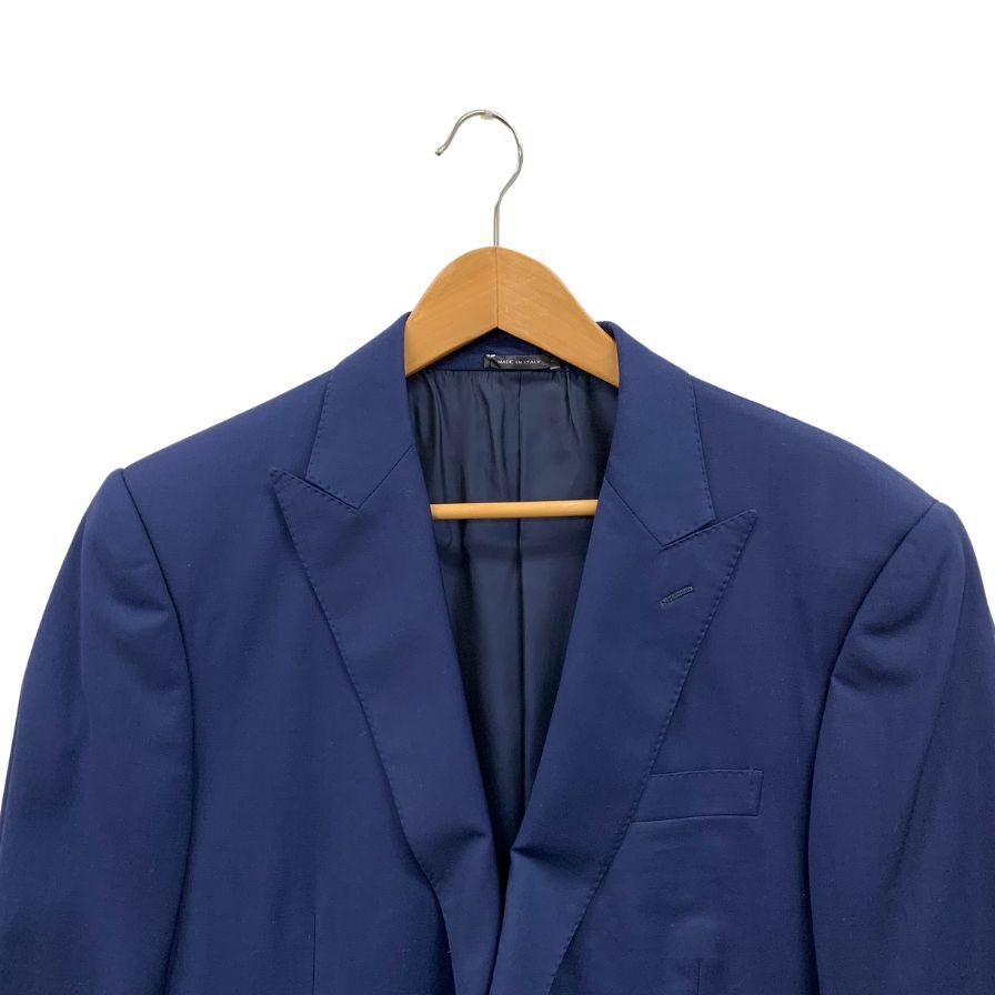 極美品◆ラルフローレン パープルレーベル ブレザー ウール イタリア製 ネイビー メンズ サイズ42R RALPH LAUREN PURPLE LABEL 【AFB8】