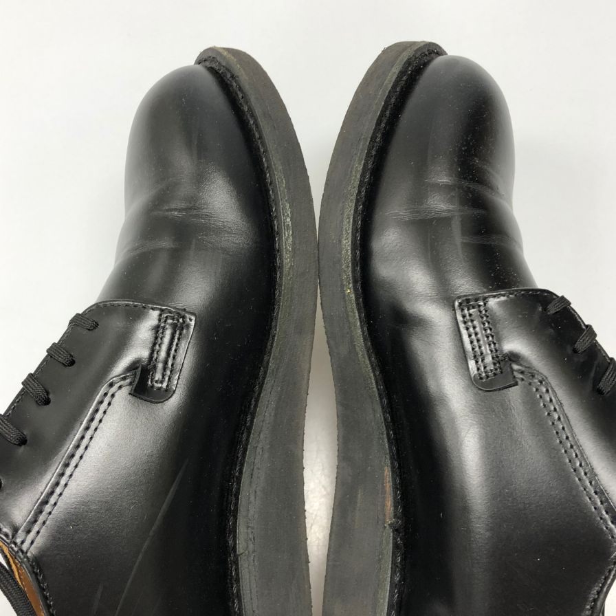 レッドウィング レザーシューズ プレーントゥ ポストマン オックスフォード 101 レザー サイズUS8D メンズ ブラック RED WING 約26.0cm【AFD7】