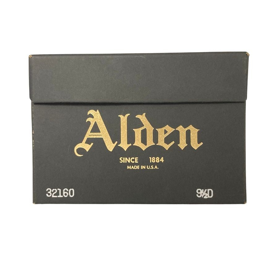 オールデン 32160 コードバン ローファー キルト ブラック サイズ9.5D ALDEN ローファー 約27.5cm【LA】【中古】