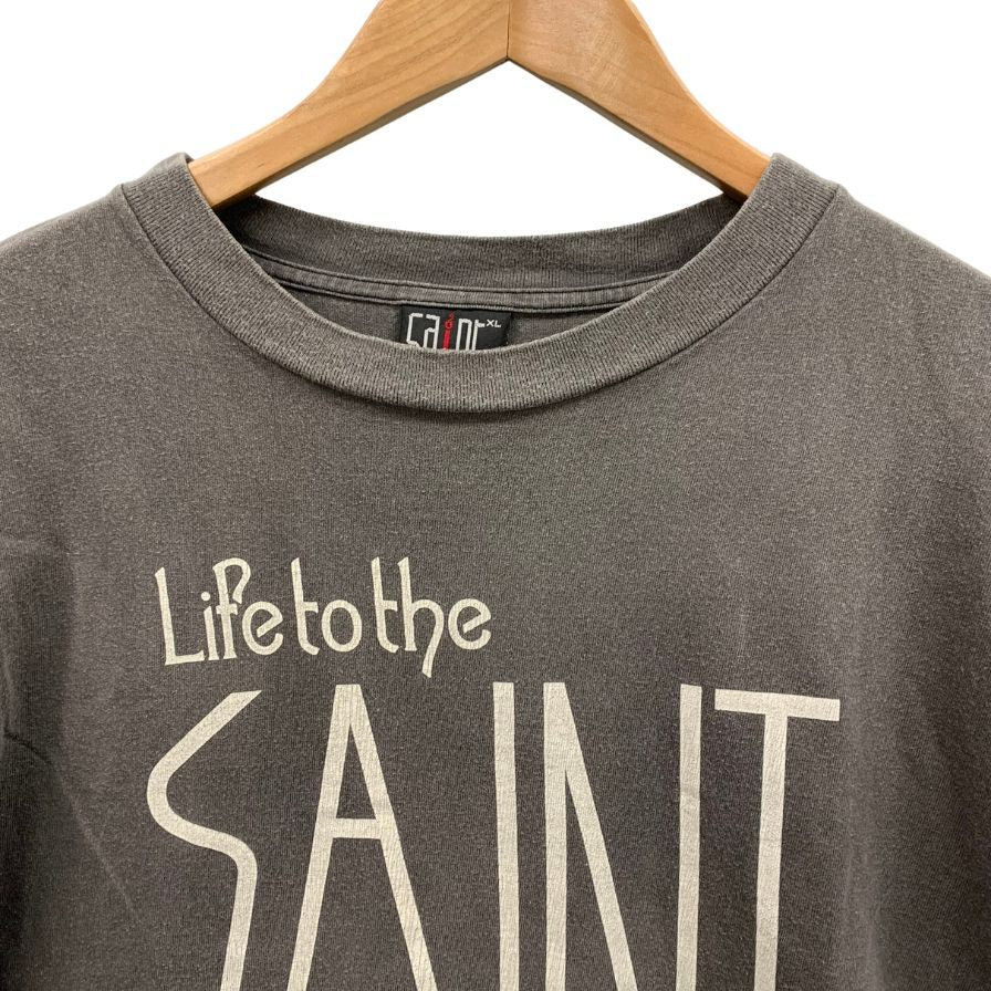 美品◆セントマイケル Tシャツ LttS 22SS サイズXL メンズ グレー SAINT MICHAEL 【AFB19】