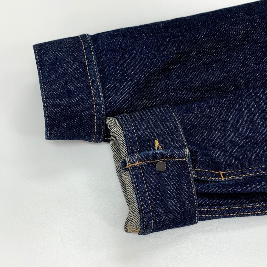 極美品◆ラルフローレン パープルレーベル デニムジャケット メンズ インディゴ サイズS RALPH LAUREN PURPLE LABEL 【AFB16】