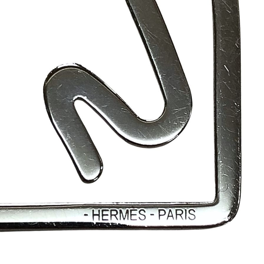 エルメス マネークリップ エケストル ホース シルバー HERMES Equestre【AFI15】