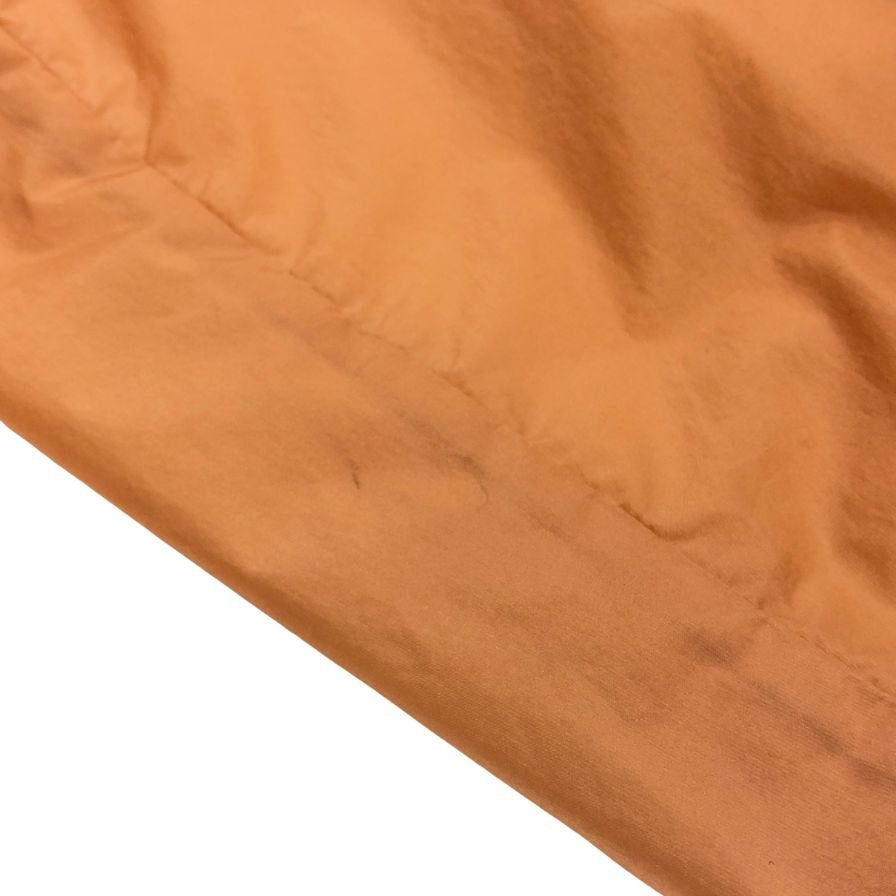 極美品◆プリーツプリーズ ナイロン フーディー ブルゾン オレンジ サイズ3 PP01-ZD511 PLEATS PLEASE ISSEY MIYAKE 【AFB3】