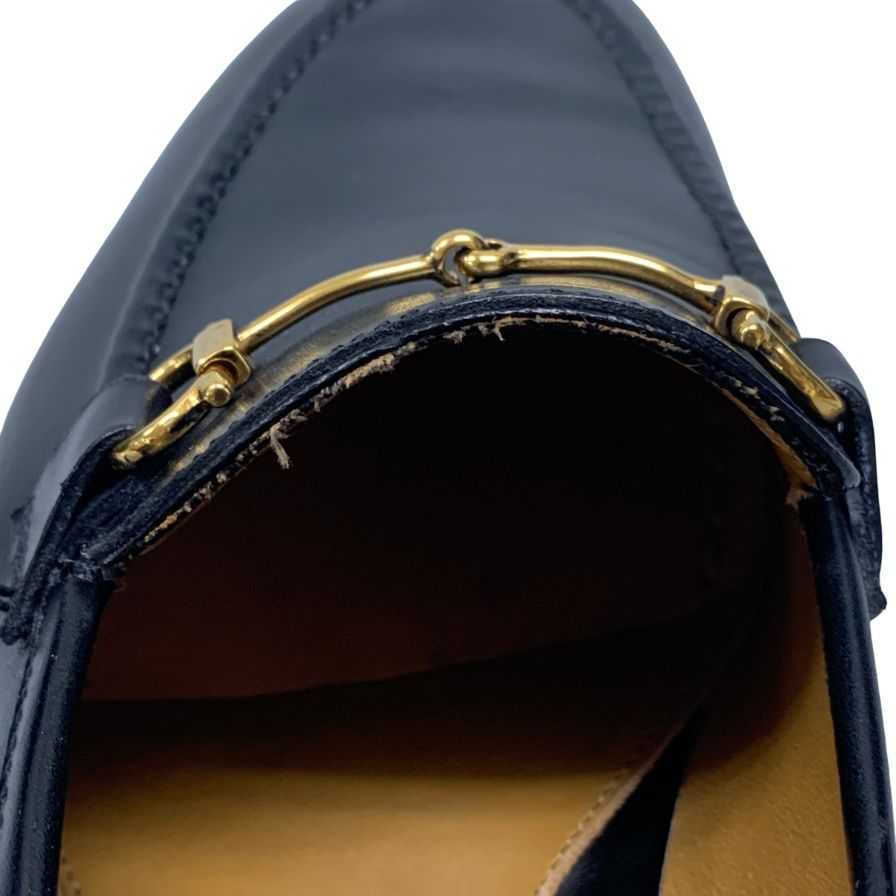 レユッカス ビットローファー 25716 レザー メンズ サイズ42 ブラック Le Yucca’s 約26.5cm【AFD3】
