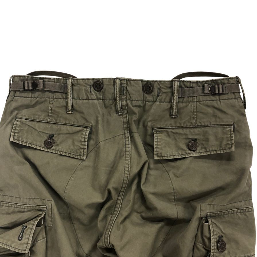 ダブルアールエル カーゴパンツ コットン サイズW30L30 メンズ カーキ RRL 【AFB43】