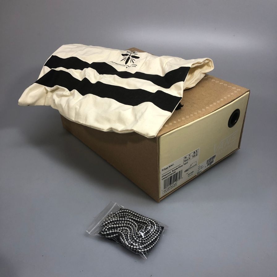 バンズ ボルト タカハヤシ ノマド スエード×ハラコ コンビ チャッカ メンズ サイズUS8.5 ブラック vans vault taka hayashi nomad 約26.5cm【AFD14】