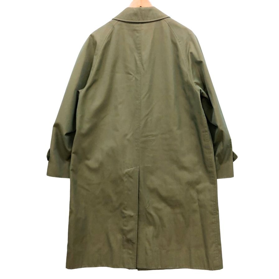 バーバリー バルカラーコート 90S イングランド製 玉虫色 メンズ サイズ165 Burberry【LA】
